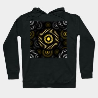Silver and Gold Abstract Mandalas Hoodie